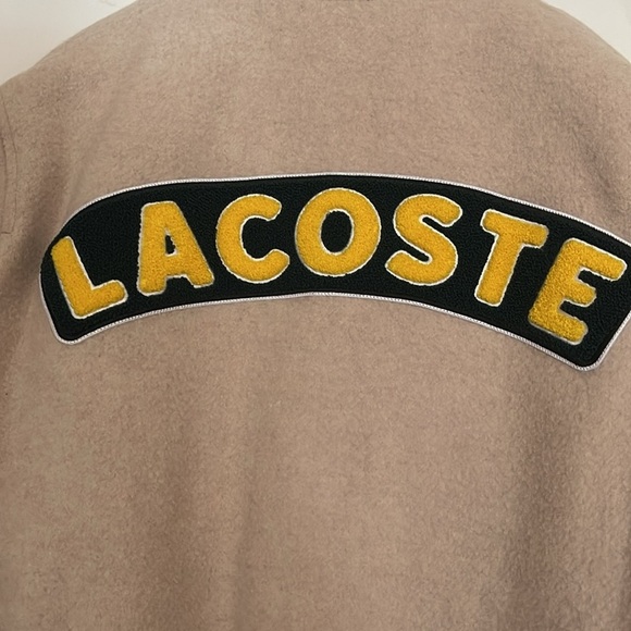 Women's Lacoste Oversized Wool Teddy Jacket XS - Picture 12 of 12